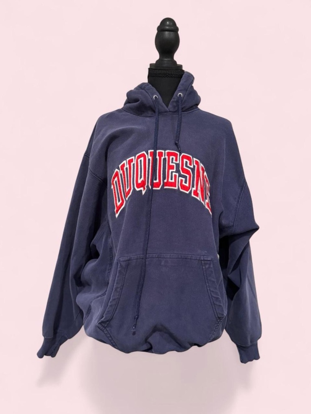 Extra Thick Duquesne Navy Hoodie
